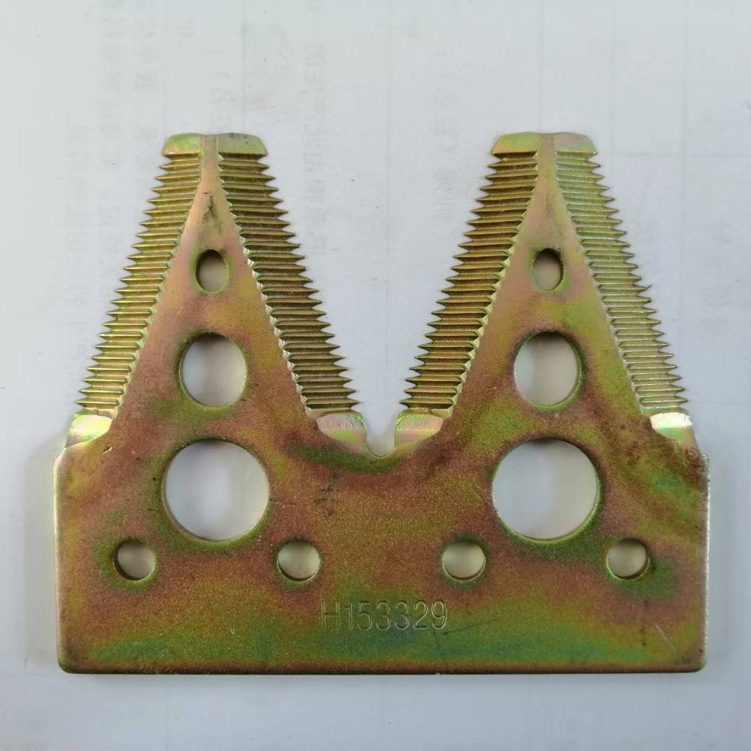 JD combine harvester spare parts knife section H163131 H153329 cutting parts manufacturer