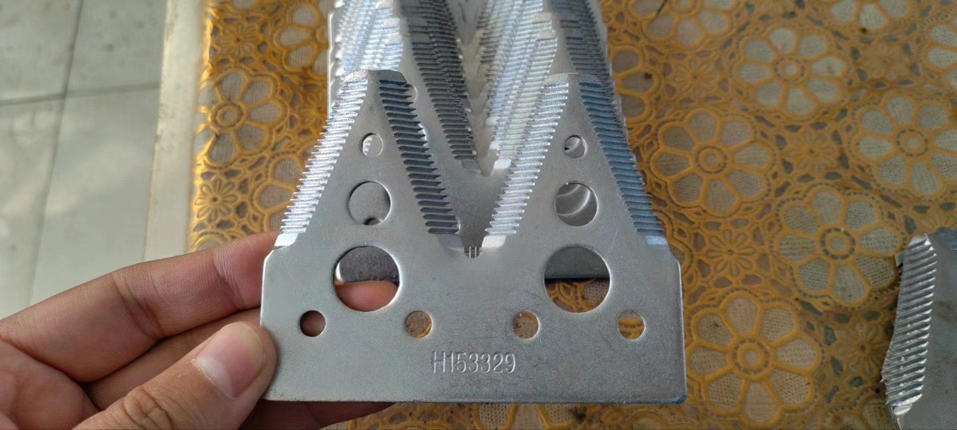 combine harvester double blade knife section for replaced John Deere cutting spare parts