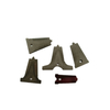 Combine Harvester finger guard Blade milling teeth customize agricultural knife manufacturer