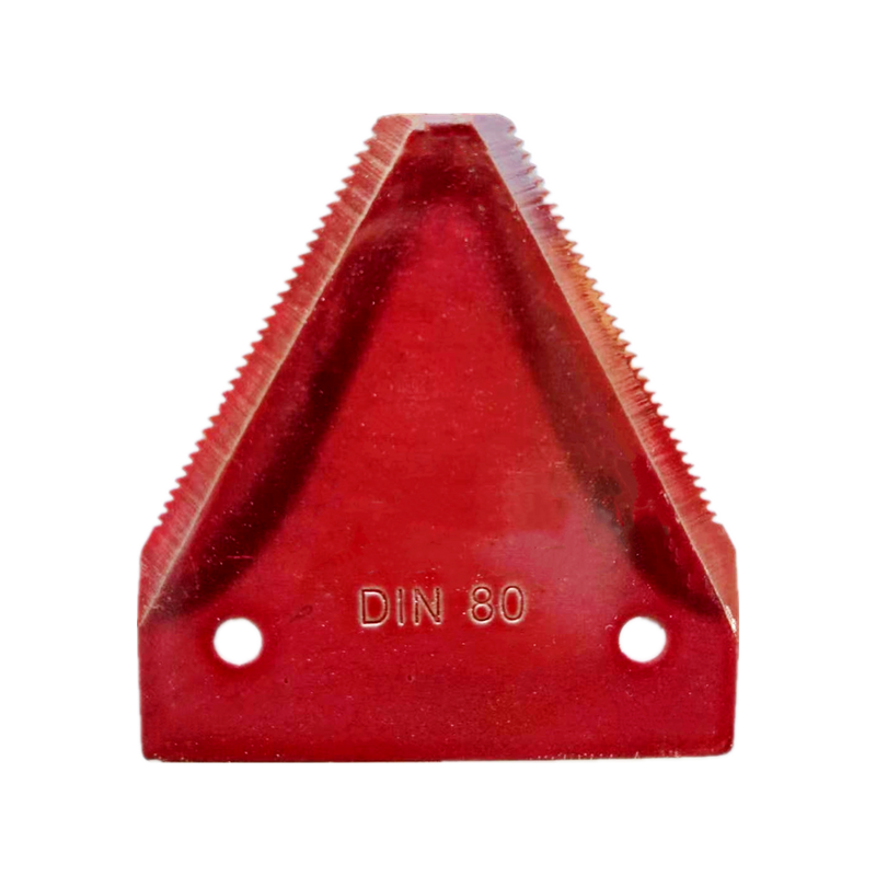 combine harvester blade DIN80 used on claas harvesters made in china knife section factory