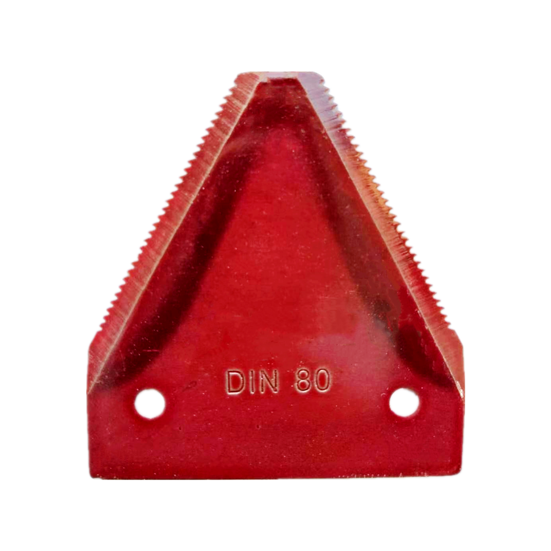 mower blades used on small harvesters and grass cutters knife section factory