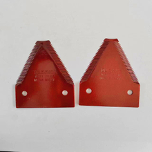used on combine harvester cutting wheat / rice / alfalfa / corn / grass / soybean spare parts knife blade and casting finger guard manufacturer wholesale