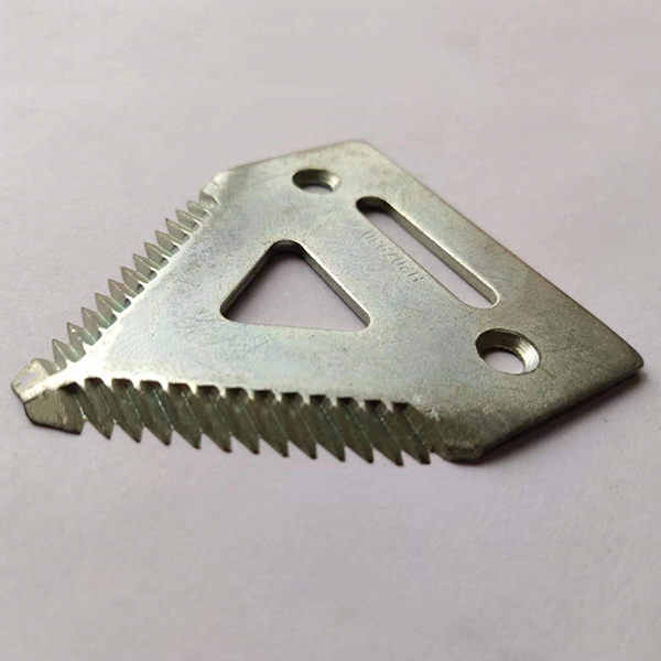 combine harvester knife section JD H207930 coarse teeth yellow zinc replaced blade