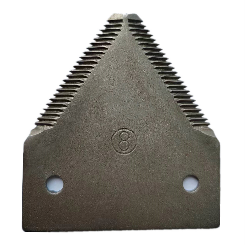Kubota Harvester Blade Replaced Spare Parts Serrated 2.8mm Pressing Teeth Knife Section China Dealer
