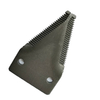 kubota yanmar spare parts serrated 3mm pressing teeth half-feed harvester blade knife section factory wholesaler