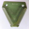 combine harvester mower blade JD1175 thickness 3mm green painted very good quality knife section