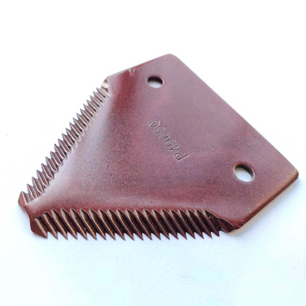 Combine Harvester Blade JD P49650H P55650H 21 forged teeth red painted cutting rice knife section