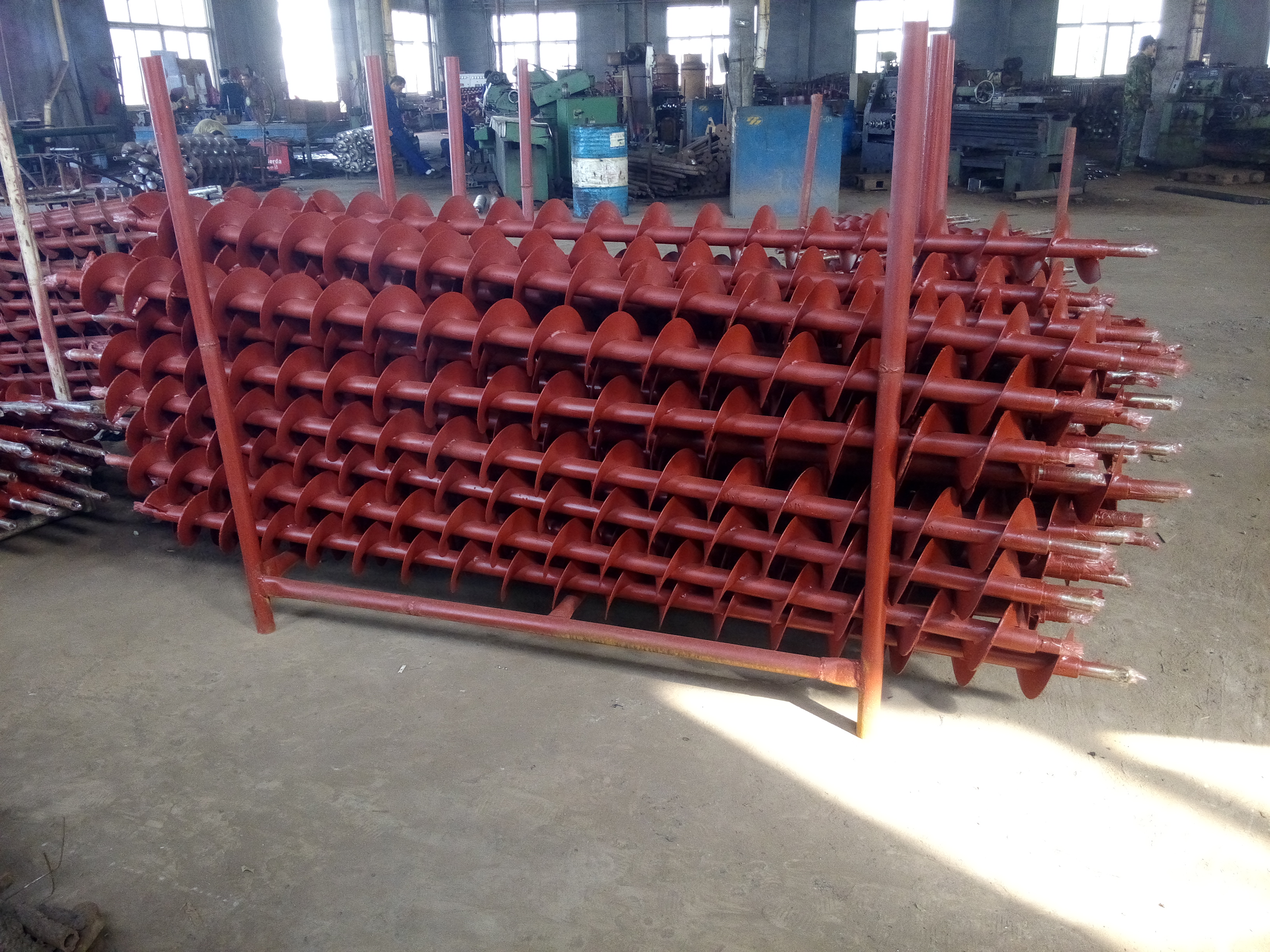 custom-made helical screws manufacturer directly wholesaling used on feeder low price spiral blades