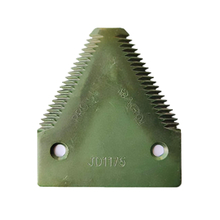 combine harvester mower blade JD1175 thickness 3mm green painted very good quality knife section