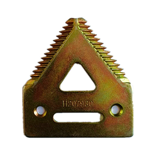 combine harvester knife section JD H207930 coarse teeth yellow zinc replaced blade