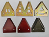 used on combine harvester cutting wheat / rice / alfalfa / corn / grass / soybean spare parts knife blade and casting finger guard manufacturer wholesale