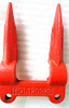 Kubota Combine Harvester Double Knife Finger Orange Painted Casting Guard Factory Large Quantity Wholesale