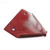Combine Harvester knife blade section 365110 for CNH harvesters replaced parts red painted serrated sickle