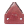 Combine Harvester Blade JD P49650H P55650H 21 forged teeth red painted cutting rice knife section