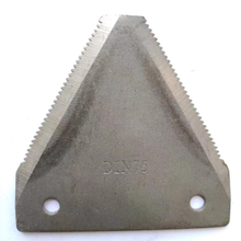 wheat cutter blade DIN75 used on combine harvesters and mowers under forged teeth knife section factory