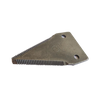 kubota yanmar spare parts serrated 3mm pressing teeth half-feed harvester blade knife section factory wholesaler