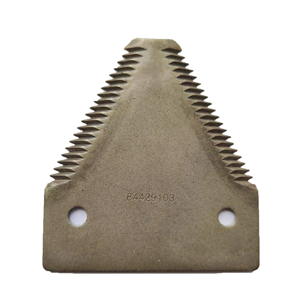 Combine Harvester Knife Section CNH 84429103 Pressing Teeth Hardness HRC 48-55 Thickness 3 Mm Blade