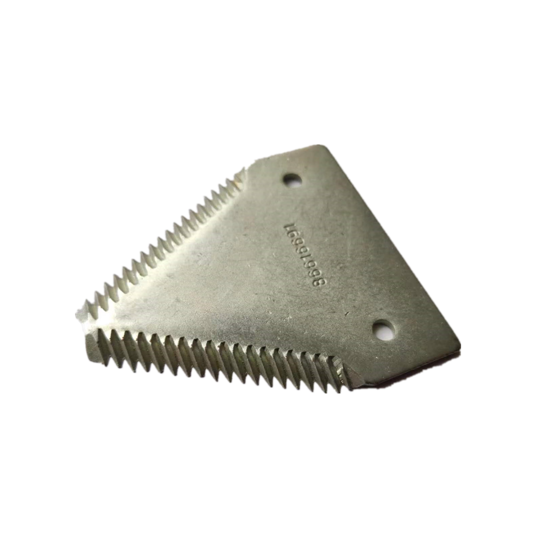 combine harvester wheat cutter blade CNH 86616691 replaced spare parts knife section maufacturer