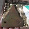 combine harvester knife section Case 44103700 replaced MF cutter blade china factory
