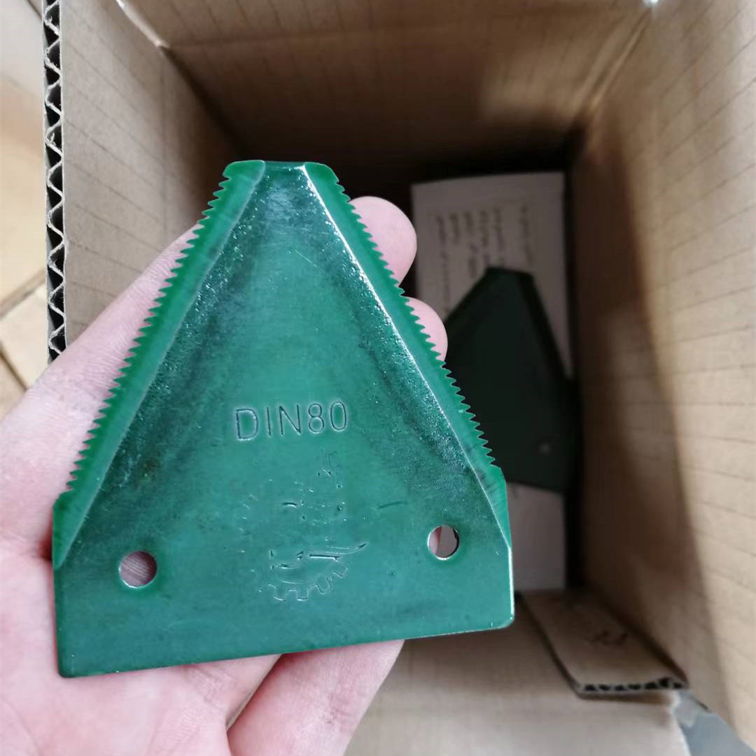 mower blades used on small harvesters and grass cutters knife section factory