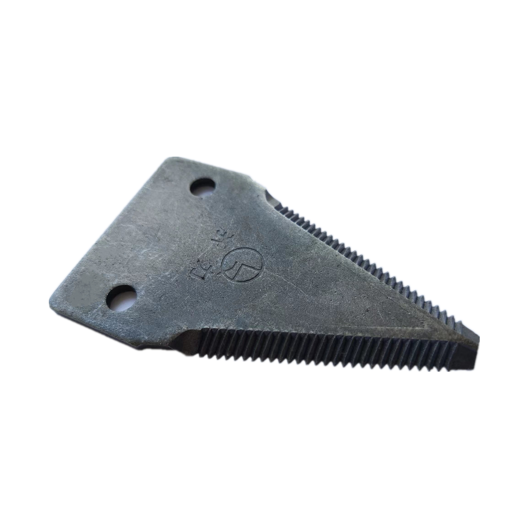 kubota yanmar spare parts serrated 3mm pressing teeth half-feed harvester blade knife section factory wholesaler