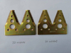 John Deere Combine Harvester Spare Parts Knife Section And Finger for Replaced Cutting Guard