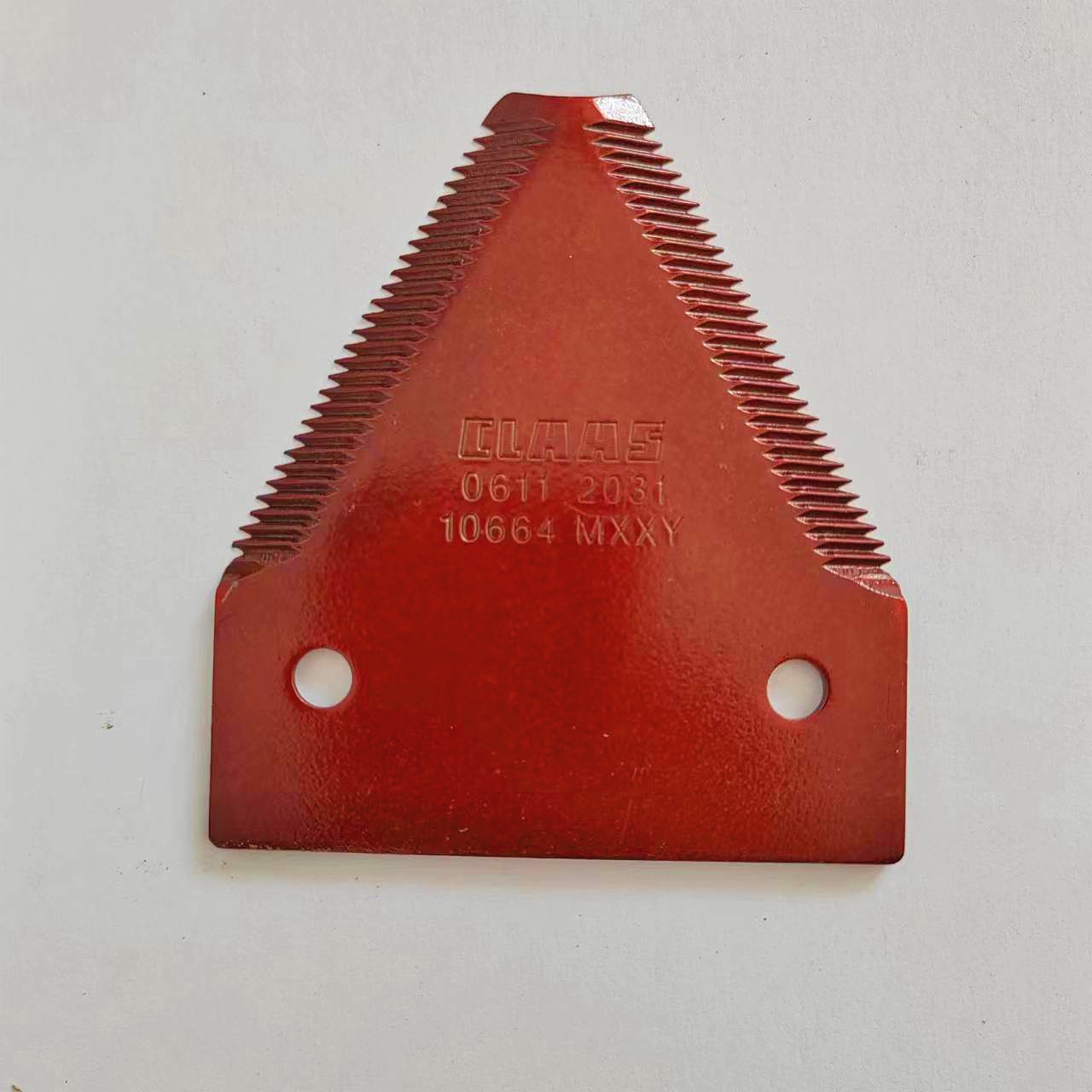 used on combine harvester cutting wheat / rice / alfalfa / corn / grass / soybean spare parts knife blade and casting finger guard manufacturer wholesale