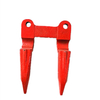 Kubota Combine Harvester Double Knife Finger Orange Painted Casting Guard Factory Large Quantity Wholesale