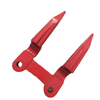 Kubota Combine Harvester Double Knife Finger Orange Painted Casting Guard Factory Large Quantity Wholesale