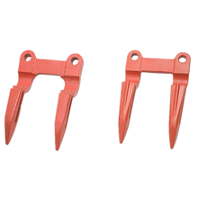Kubota Combine Harvester Double Knife Finger Orange Painted Casting Guard Factory Large Quantity Wholesale