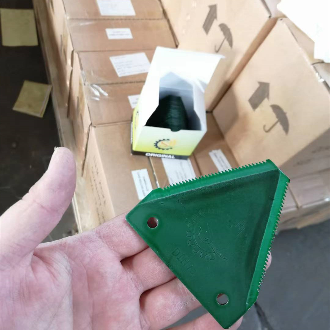 wheat cutter blade DIN75 used on combine harvesters and mowers under forged teeth knife section factory